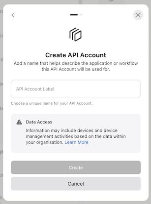 Create API