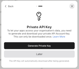 Generate Key